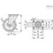 Elesa 451423 Medium-heavy duty castors Mould-on polyurethane coating plate bracket 451423 - alternate 3