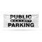 Signmission Public Monthly Parking, 48 Inch x 120 Inch, Vinyl Banner B-120-30818 - alternate 1