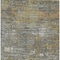 Homeroots 9' X 12' Gold And Taupe Abstract Washable Indoor Outdoor Area Rug 610436 - alternate 9