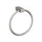 Amerock Monument Brushed Nickel Contemporary 6-1/2 in 165 mm Length Towel Ring BH36082G10 - alternate 1