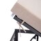 Leisuremod Chelsea Modern Outdoor Chaise Lounge Chair With Beige Cushions CLBL-77BG2 - alternate 10