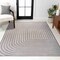Jonathan Y Odense High-Low Minimalist Angle Geometric Gray/Ivory 3 ft. x 5 ft. Indoor/Outdoor Area Rug SCN101B-3 - alternate 8