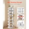 Vevor 7 Tiers Rotating Shoe Rack Tower 360 Deg Spinning Shoe Rack Display White OY-XZXJ-09-7 - alternate 8