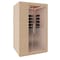 Saunaspa Infrared Cabin Sauna, Canadian Hemlock Wood, Low EMF Heating Panels, Chromotherapy, Glass Door MNSC0022-2P - alternate 9