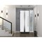 Vdomdoors Steel Door Deux 1744 Natural Oak Sidelight Exterior White Window Stainless Inserts Single Modern Pa DEUX1744EXD-OAKW-W36+12xH80-RH-O - alternate 11