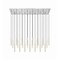 Z-Lite Forest 23 Light Linear Chandelier, Brushed Nickel, 54 In W 919MP12-23L-BN-LED - alternate 5