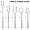 Neiko Ball Joint Separator Tie Rod End Remover Pickle Fork Set | 5 Piece | Automotive Specialty Tool 20687A - alternate 4