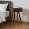 Homeroots 22" Chestnut Solid Wood One Drawer Nightstand 651496 - alternate 14