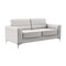 Homeroots 76" Light Gray Polyester Blend Sofa And Toss Pillow With Gray Legs 559218 - alternate 7