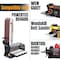 Powertec Sanding Belt, 4 in. W, 36 in. L, 80 Grit, Coarse, Aluminum Oxide, 10PK 110680N - alternate 7