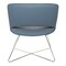 Office Star Products Resimercial Seating Faux Leather Lounge Chair, Blue LRL-R105 - alternate 6
