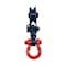 Mytee Products 8 Ton Snatch Block w/ SHACKLE Crane 3/4 Wire Rope Sheave Tow Axle Lift Truck, 2PK SB6-8-Shacklex2 - alternate 6