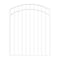 Nuvo Iron 45-in Wx 56-in H Glossy Wht Coral Gate Arched 48-in W Opening SC Hardware W/Double Side Handle ICGA4556GW - alternate 1