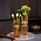 Uniquewise Set of 2 Decorative Orange Tall Glass Vase - Modern Minimalist Decor for Parties, and Special QI004735.OR.2 - alternate 9