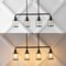Jonathan Y Abbott 34" 4-Light Farmhouse Industrial Iron/Glass Linear LED Pendant, Oil Rubbed Bronze/Clear JYL7592A - alternate 13