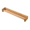 Homeroots 16in Traditional Solid Teak Towel Bar 475857 - alternate 8