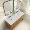 James Martin Vanities Breckenridge 60 in. Double Vanity, Light Natural Oak, w/ 3 CM Eternal Jasmine Pearl Quartz Top 330-V60D-LNO-3EJP - alternate 5