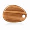 Picnic Time Family Of Brands Pebble Shaped Acacia Serving Board 12 x 9, Natural Acacia 832-12-512-000-0 - alternate 9