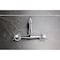 Kingston Brass Two-Handle Wall Mount Bridge Kitchen Faucet, Polished Chrome KS3251BEX - alternate 4