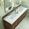 James Martin Vanities Lorelai 72''D Vanity, Mid-Century Walnut w/ Ethereal Noctis Silestone Top w/ Wireless Charger 424-V72-WLT-FENC - alternate 10