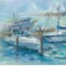 Homeroots Dockside 2 White Framed Print Wall Art 406972 - alternate 5