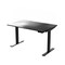 Homeroots 60" Adjustable Black Stainless Steel Standing Desk 397728 - alternate 5