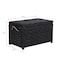 Happimess Jacob 31.5in Hand-Woven Wicker Storage Trunk, Distressed Black HPM9003D - alternate 10
