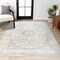 Jonathan Y Scala Ornate Bohemian Medallion Gray/Cream 4 ft. x 6 ft. Area Rug BMF109B-4 - alternate 1