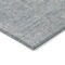 Homeroots 5' X 8' Silver And Beige Abstract Washable Indoor Outdoor Area Rug 616029 - alternate 6