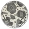 Homeroots Gray and Ivory Sixteen Piece Round Floral Ceramic Service For Four Dinnerware Set 534529 - alternate 8