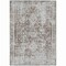 Homeroots 9' X 12' Chocolate Oriental Washable Indoor Outdoor Area Rug 607600 - alternate 9
