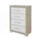 Global Furniture Usa Contemporary Emma Natural/White Chest EMMA-NATURAL/WHITE-CH - alternate 3