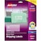 Avery Label, 10-Up, Ep, Ij, 100, Clr 100PK AVE18663 - alternate 1
