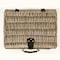 Picnic Time Family Of Brands Catalina Picnic Basket, Dahlia Collection - Navy Blue with Beige Pattern 140-10-321-000-0 - alternate 7