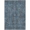 Homeroots 9' X 12' Navy and Black Oriental Washable Non Skid Indoor Outdoor Area Rug 563833 - alternate 8
