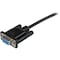 Startech.Com 2M BLACK DB9 RS232 SERIAL NULL MODEM CABLE F/F - DB9 FEMALE TO FEMALE - 9 PIN RS232 NULL MODEM SCNM9FF2MBK - alternate 2