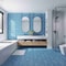Apollo Tile Amalfi 9x8 in. Yosemite Blue with Copper flecks Glossy Shell, Terrazzo Hexagon Tile, 5PK APLAQT8802HXBLU - alternate 8