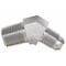 Gates Male JIC 37 Flare to Male Pipe NPTF - 45 SAE to SAE G60497-0804 - alternate 2