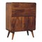 Homeroots 38in Chestnut Solid Wood Accent Cabinet With Two Doors And Two Drawers 654270 - alternate 9
