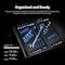 Capri Tools 120-Tooth Ultra-Smooth Reversible Ratcheting Wrenches Set, 8 to19mm, Metric, 12-Pc w/ Merchanic's Tray CP15800-12MT - alternate 9