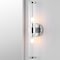 Jonathan Y Cecil 23" 2-Light Tall Cylinder Iron/Striped Glass Modern Mid-Century LED Vanity, Chrome JYL3538A - alternate 13