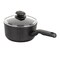 Korkmaz Ornella 2 Piece 2 Liter Quart Aluminum Nonstick Saucepan with Lid A1340 - alternate 1