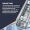 Newhouse Electric 3/8 in. Strut Channel Spring Nut Coupling, Electro-Galvanized Nuts for A, C Steel Channels, 5PK SP38-5PK - alternate 7
