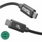 Plugable Technologies Plugable USB4 Data Transfer Cable - 3.28 ft USB-C Data Transfer Cable - 1 USB4-240W-1M - alternate 1
