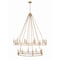 Z-Lite Dennison 20-Light Chandelier, 47.5 in W, Signature Brass 4005-20SBR - alternate 6