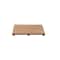 Homeroots Natural Teak 24" Square Shower Mat 554942 - alternate 8