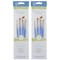 Princeton Select Artiste Brush Set No. 13, Synthetic Bristles, Short Handle Mixed Media, 4-Piece Set, 2PK P3750SET113 - alternate 1