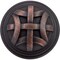 Designperfect 1-1/4 Diameter Round Cabinet Knob, Brushed Oil Rubbed Bronze DPA-L68KORB - alternate 4