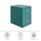 Space Solutions 14.25 in W 2 Drawer Vertical File Cabinet W/ Accessory Drawer, Teal 25967 - alternate 18