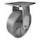 Hyw Products Heavy Duty Caster 6in Steel Wheel, Rigid 40-60R-A1-SS - alternate 1